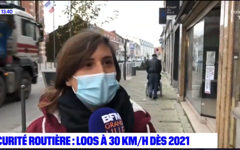 Comme c’est déjà le cas à Lille, la ville de Loos passera à 30 km/h partout dès 2021 sauf sur les grands boulevards entourant la commune.